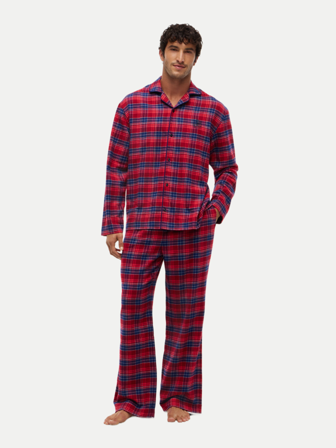 Tommy Hilfiger Flannel Pyjama-Set bei Robert Ley