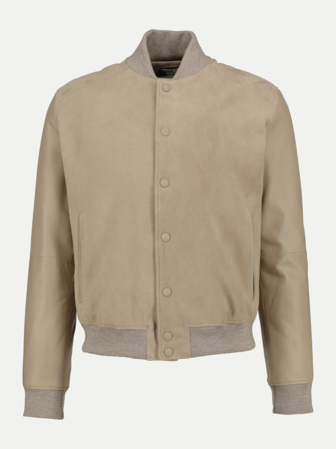 Werner Christ Collegejacke Hank aus Leder bei Robert Ley