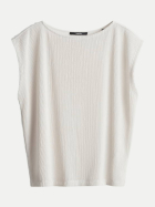 someday Jerseytop mit feiner Plisseestruktur Keldine 20003-natural glaze bei Robert Ley