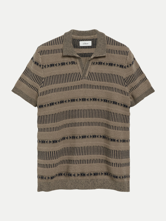s.Oliver RED LABEL Strickpolo bei Robert Ley