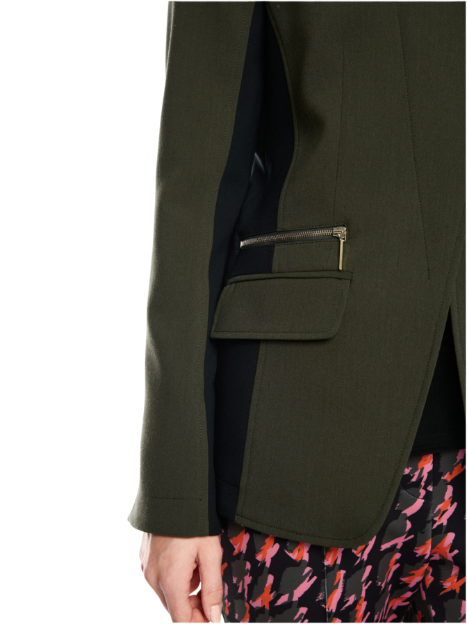 Marc Cain Blazerjacke mit Kontraststreifen bei Robert Ley