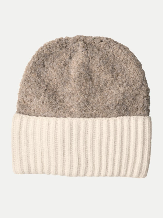 Street One Beanie mit Bouclé-Mix-Set bei Robert Ley