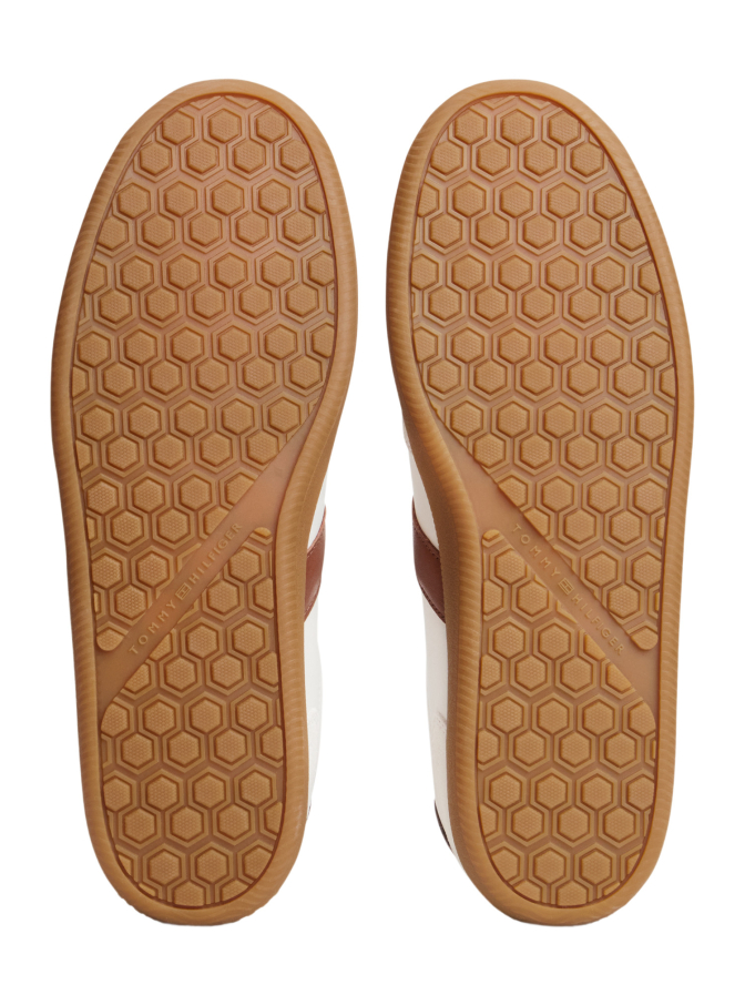 Tommy Hilfiger Ledersneaker TRIBECA mit Strukturmix bei Robert Ley