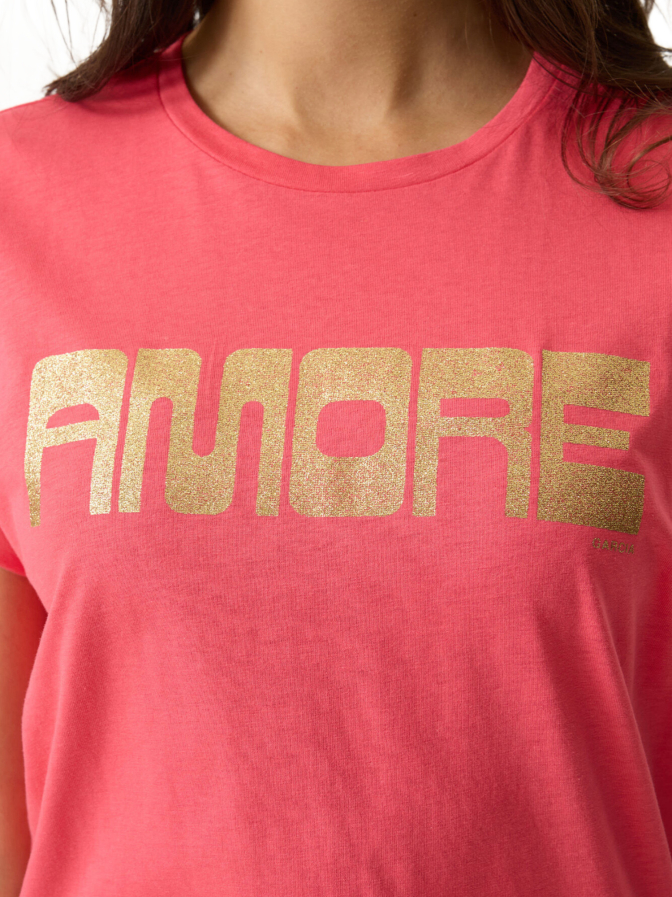 Garcia T-Shirt mit Schriftzug bei Robert Ley