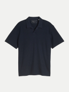 Tom Tailor Denim Poloshirt in Waffel-Optik 10668-sky captain blue bei Robert Ley