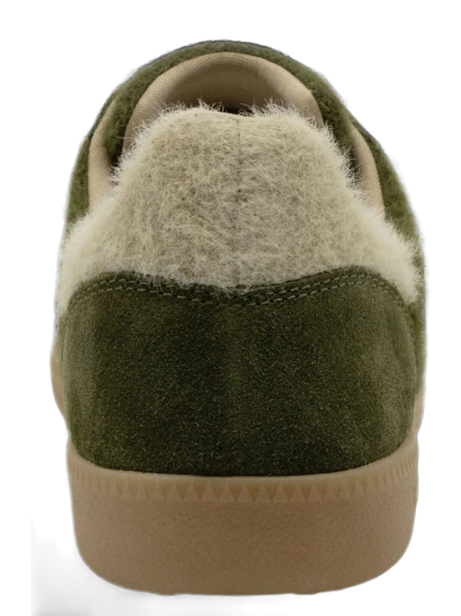 Back 70 Sneaker Mohair Forest Beige bei Robert Ley