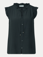 Street One Blusentop mit Rüschen 17742-deep bound green bei Robert Ley