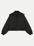HUGO Jacke aus Satin 001-Black bei Robert Ley