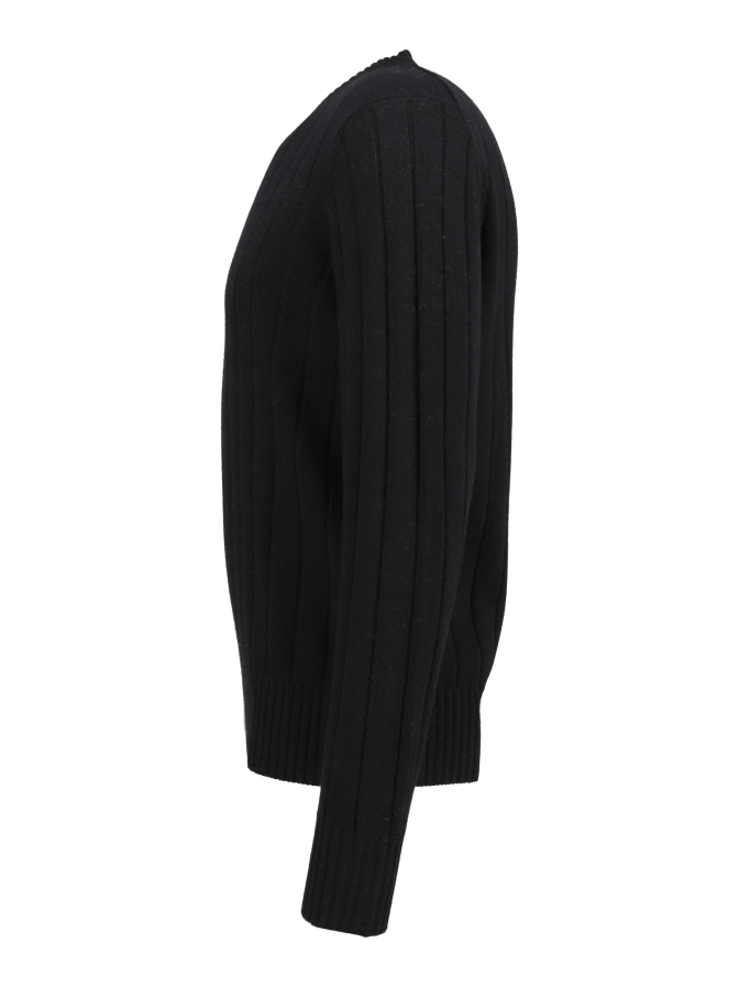 FTC Cashmere Pullover mit breiter Rippenstruktur bei Robert Ley