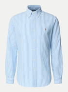 Polo Ralph Lauren Seersucker Oxford-Hemd 002blue/white. bei Robert Ley