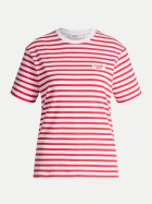 JOOP! JEANS T-Shirt Teele im Streifen-Look 601-Dark Red 601 bei Robert Ley