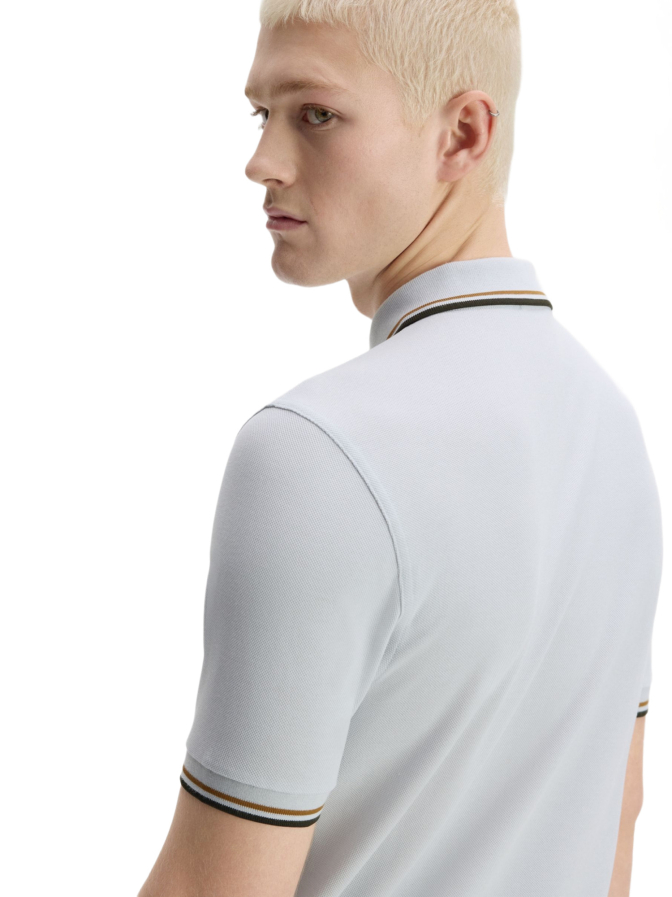 Fred Perry Poloshirt mit Doppelstreifen bei Robert Ley