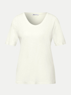 Street One T-Shirt 10108-off white bei Robert Ley