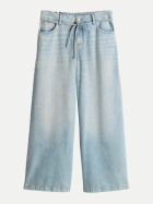 Opus Relaxed Wide Leg Jeans Meddy Loose 70359-light salt blue bei Robert Ley