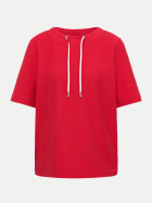 Cecil Strukturshirt mit Tunnelzug 16759-glazed apple red bei Robert Ley