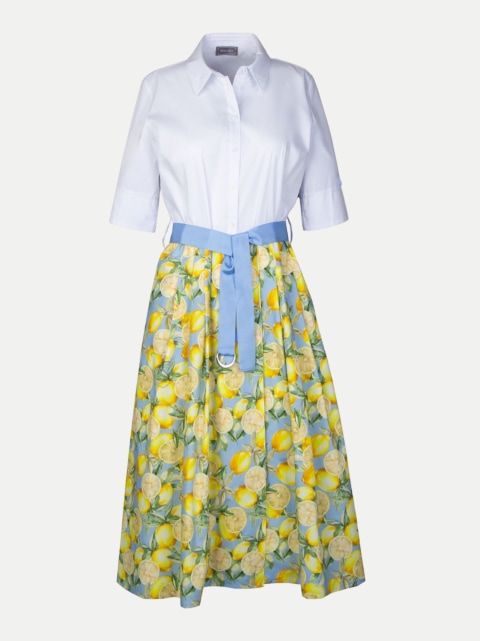 White Label Blusenkleid mit Lemon Print bei Robert Ley
