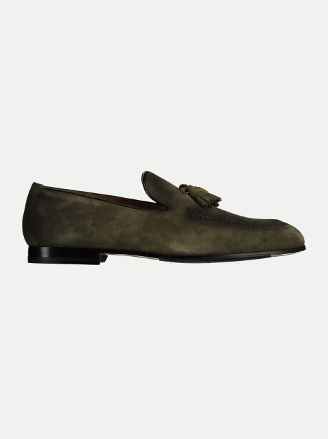Doucal's Tasselloafer aus Velours bei Robert Ley