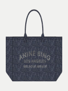 Anine Bing Denim Tote Leo whd93-dark blue bei Robert Ley