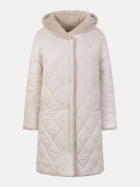 White Label Stepp-Wendemantel mit Teddyfell 120-beige bei Robert Ley