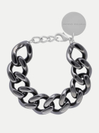Vanessa Baroni Mini Flat Chain Bracelet ultrablack bei Robert Ley