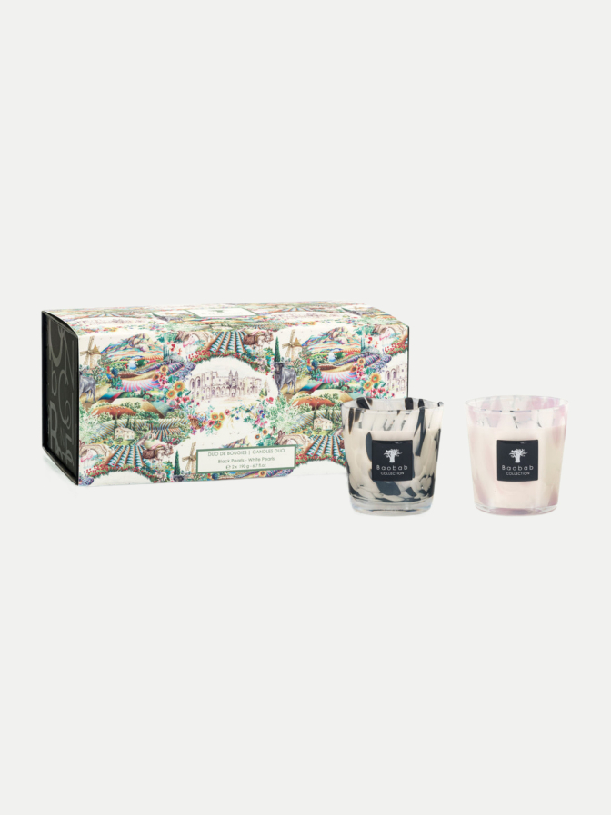 Baobab Kerzen Black Pearls und White Pearls bei Robert Ley