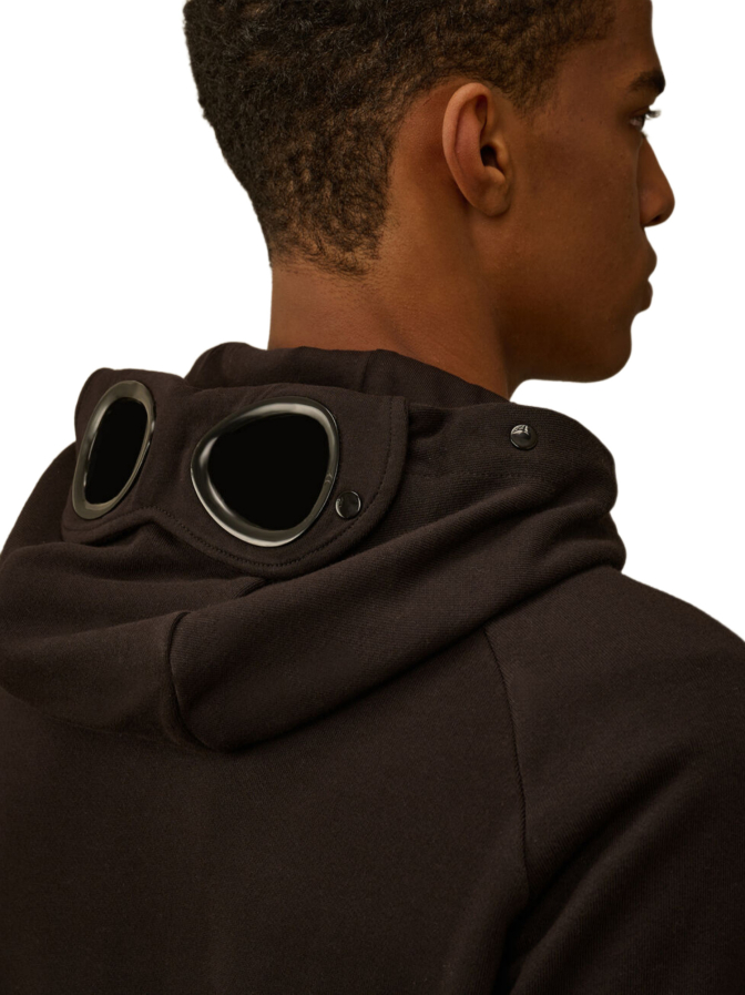 C.P. COMPANY Sweatjacke mit Kapuze und Goggles bei Robert Ley