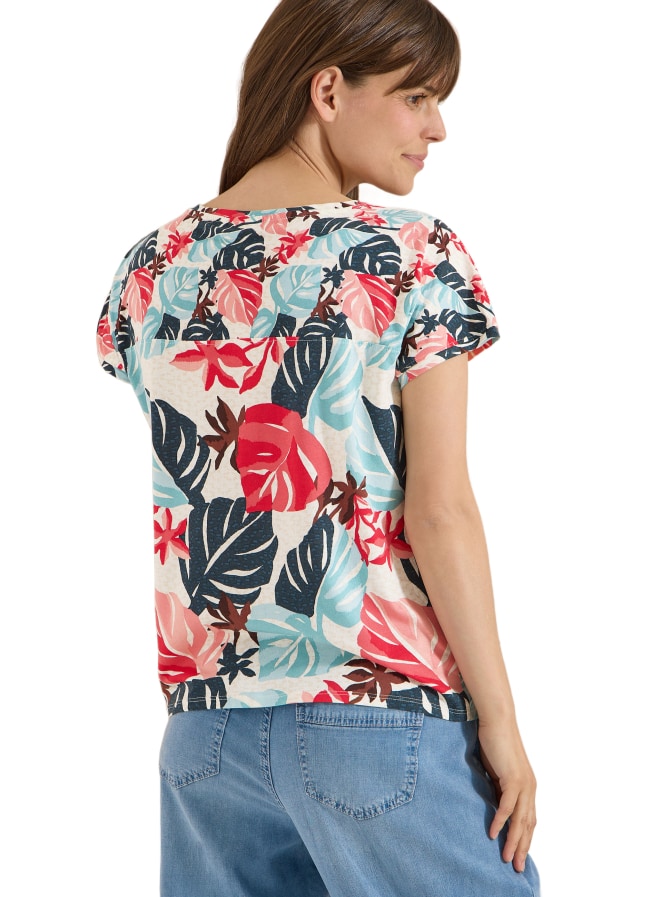 Cecil T-Shirt mit U-Boot-Ausschnitt bei Robert Ley