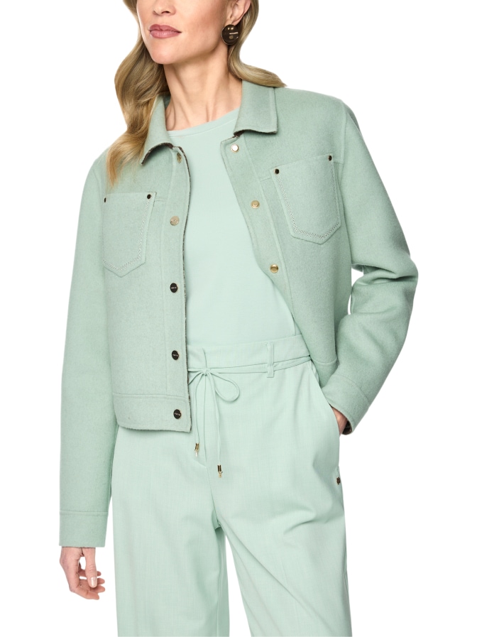 Marc Cain Wendejacke aus Wolle bei Robert Ley