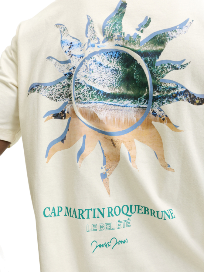 Jack & Jones T-Shirt mit großem Rückenprint bei Robert Ley