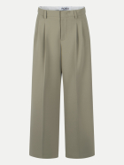 Rossi Wide-Leg Bundfaltenhhose Noa 744-Schilf bei Robert Ley