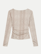 OH APRIL Langarmshirt Maeve 8043-micro leo beige bei Robert Ley