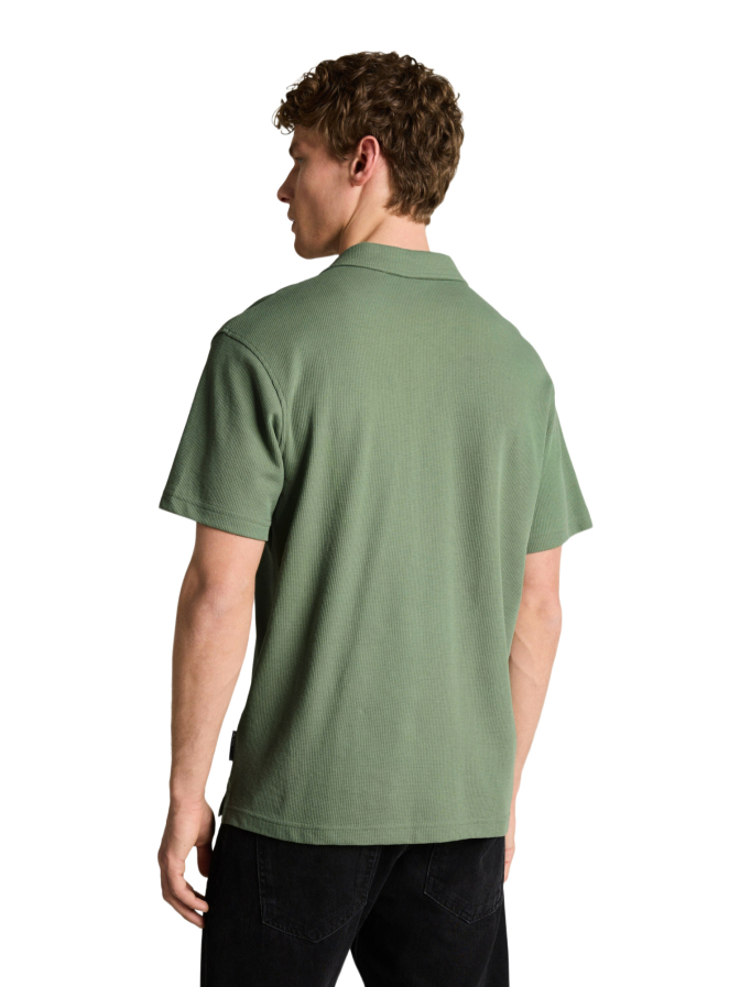 Tom Tailor Denim Poloshirt in Waffel-Optik bei Robert Ley