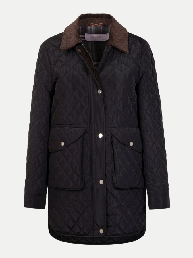 White Label Steppjacke mit Kordkragen bei Robert Ley
