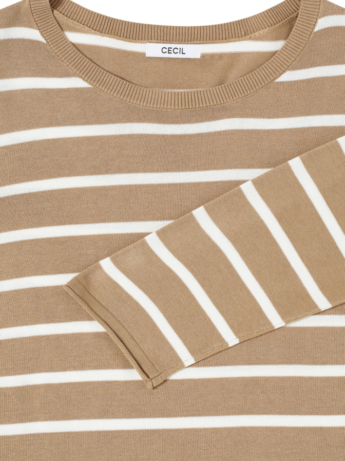 Cecil Getreifter Sweater bei Robert Ley