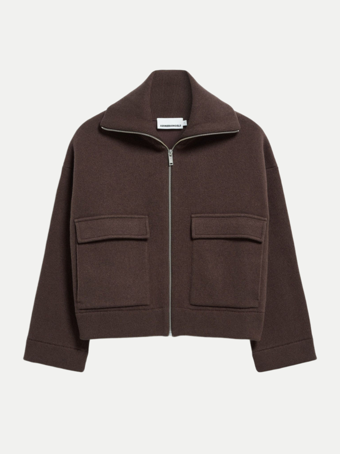 ARMEDANGELS Strickjacke mit Reißverschluss bei Robert Ley