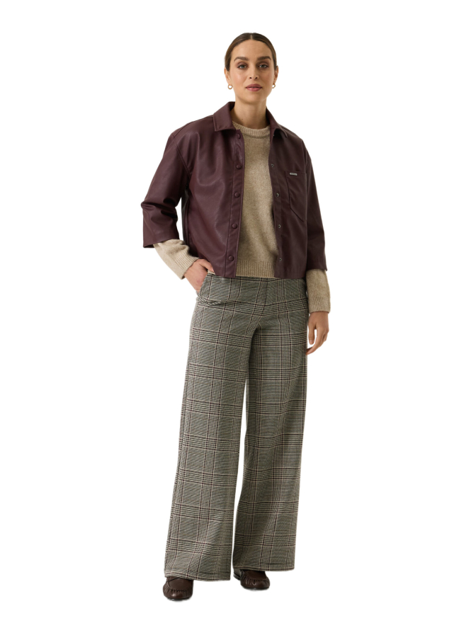 Garcia Wide-Leg Hose Kariert bei Robert Ley