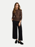 Tom Tailor Denim Langarmshirt aus Spitze 40514-cool dark brown bei Robert Ley
