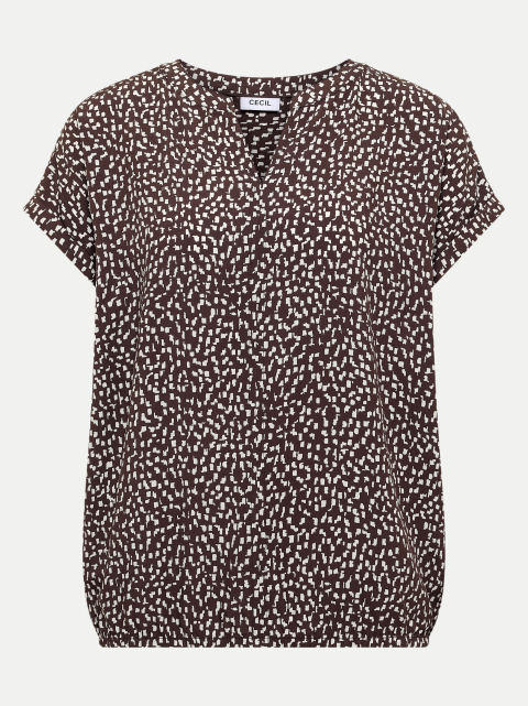 Cecil Kurzarmbluse mit Print bei Robert Ley