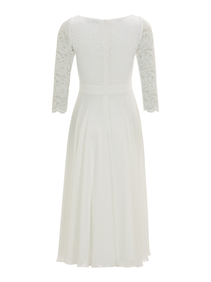 Swing Kleid aus Spitze und Chiffo bei Robert Ley