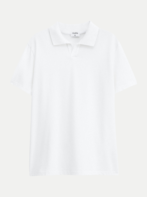 Filippa K Stretch Cotton Polo T-Shirt bei Robert Ley