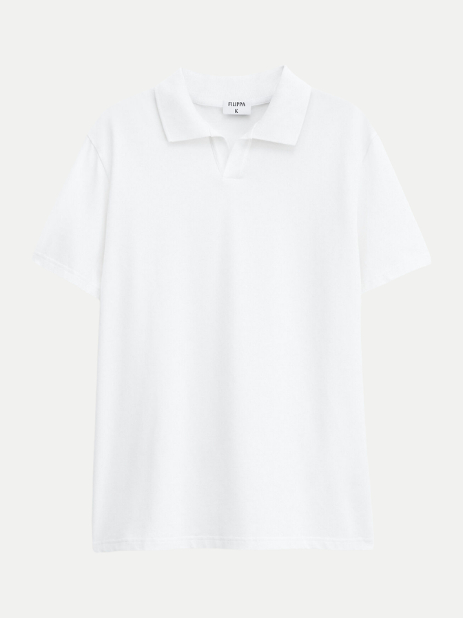 Filippa K Stretch Cotton Polo T-Shirt bei Robert Ley