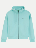 Boss Green Regular-Fit Sweatshirtjacke 483-Open Blue bei Robert Ley