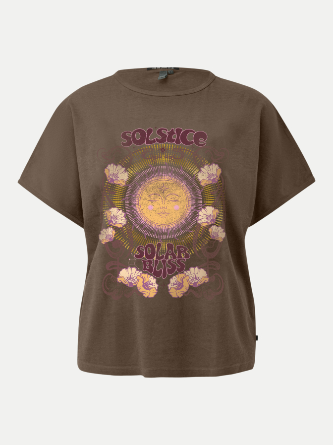 Q/S designed by T-Shirt mit Fotoprint bei Robert Ley