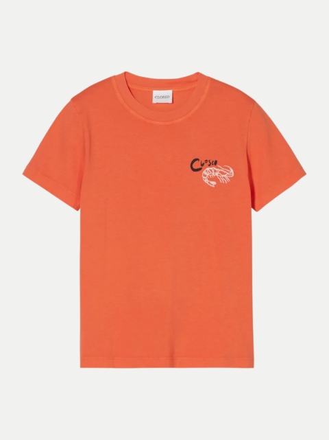 CLOSED T-Shirt mit Logo-Stickerei bei Robert Ley