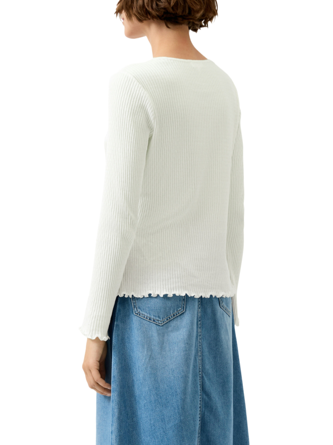 s.Oliver RED LABEL Slim-Fit Langarmshirt bei Robert Ley