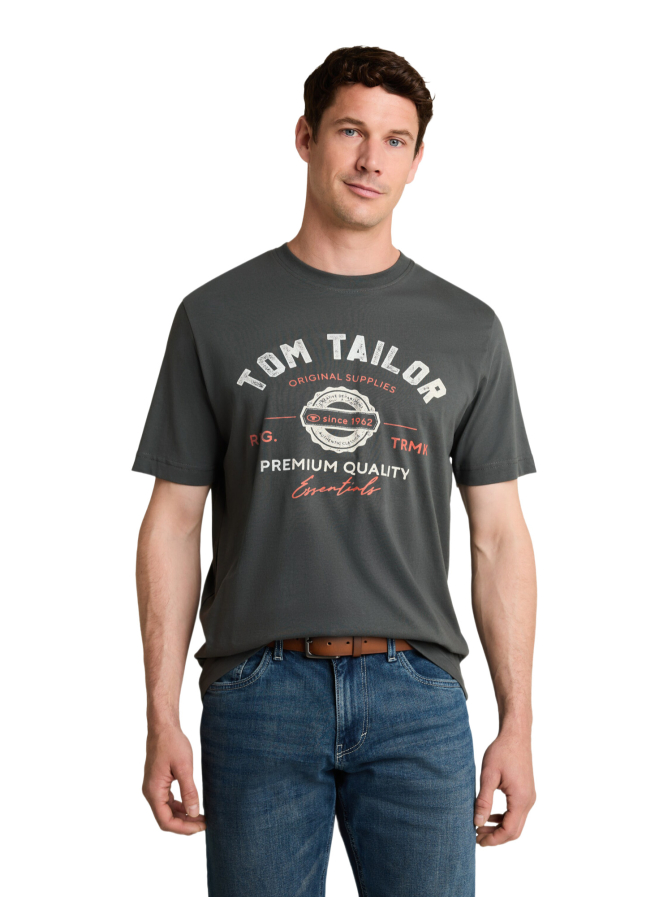 Tom Tailor Casual T-Shirt mit Logoprint bei Robert Ley