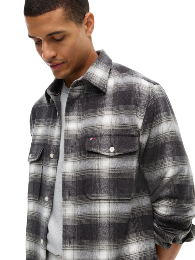 Tommy Hilfiger Overshirt mit Karo-Muster bei Robert Ley