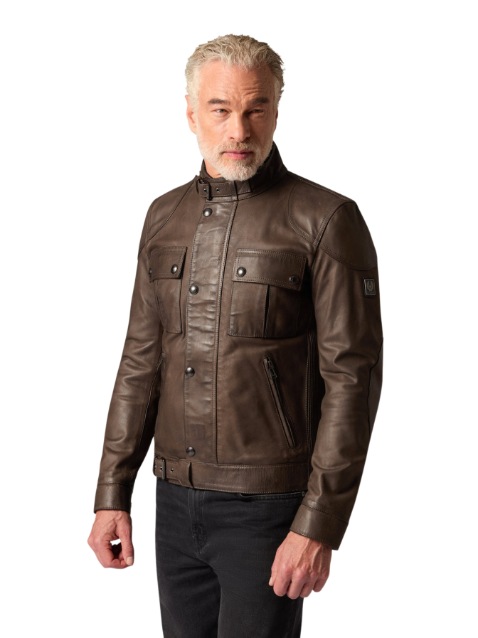 Belstaff Lederjacke Gangster bei Robert Ley