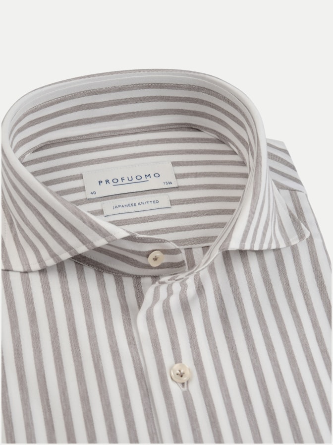PROFUOMO Slim-Fit Hemd mit Nadelstreifen bei Robert Ley