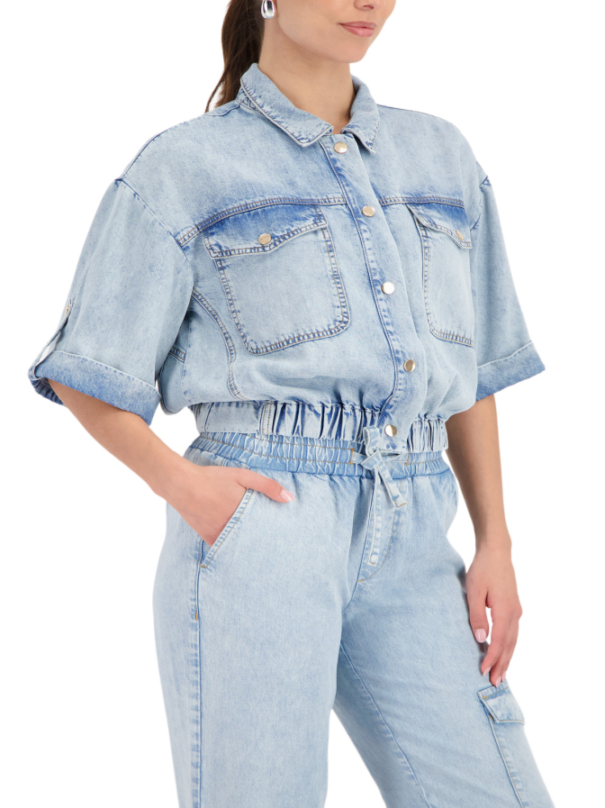Monari Jeansjacke mit 1/2 arm bei Robert Ley